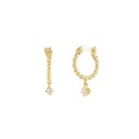 Orecchini circolari da donna con pendente R79 4