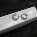 Orecchini circolari da donna G1234 4