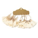 Orecchini da donna 3 paia G306 5