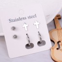 Orecchini da donna 3 paia G803 34