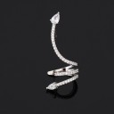 Orecchini da donna a forma di serpente A3152 6