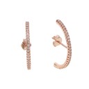 Orecchini da donna con bordi e pietre R75 6