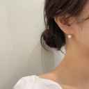 Orecchini da donna con perle G1089 1