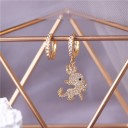 Orecchini da donna con zirconi G1279 8