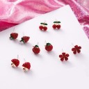 Orecchini da donna con zirconi G1368 3