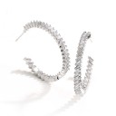 Orecchini da donna con zirconi G362 19