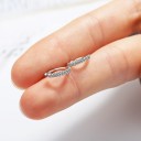 Orecchini da donna con zirconi 4