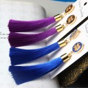 Orecchini da donna decorativi con frange J3196 12