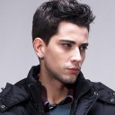 Orecchini da uomo con zirconia J1492 3