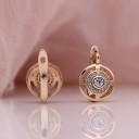 Orecchini pendenti da donna con zirconi G1507 4