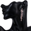 Orecchini pendenti da donna con zirconia G501 4