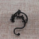 Orecchino da donna audace che avvolge l'intero orecchio Orecchino decorativo con zirconi e imitazioni di perle Metallo da bigiotteria Motivi 11