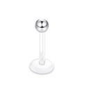 Ørepiercing 1,2 x 6 x 3 mm 43