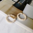 Øreringe med perler til kvinder G1062 6
