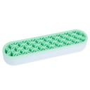 Organisateur en silicone pour pinceaux 21 × 5 × 3,5 cm support lavable pour pinceaux de maquillage pinces à épiler et outils de maquillage 4