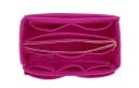 Organisateur pour femmes en feutre avec poche zippée Doublure de sac avec de nombreux compartiments pour les cosmétiques et les petits objets Murs 4