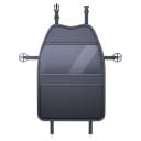 Organisator til bilryglæn med gennemsigtig lomme til tablet Opbevaringspose til sæde 59 x 42,5 cm PU læder Sort Beskyttelse mod spark 1