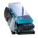 Organisator til tastatur og mus tre-niveau stativ 178 x 267 x 155 mm med opbevaringsplads, akryl, let 3