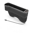 Organisator voor de ruimte tussen de stoel en de console Aan de bestuurderszijde LED-verlichting 2x USB Drinkhouder 28,5 x 7 x 18,5 cm 1