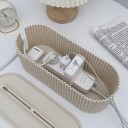 Organizador de cables con tapa para mesa para almacenamiento de extensiones y cargadores tamaño 33x13x11 cm 1