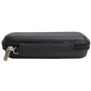 Organizador de dardos EVA preto estojo de viagem 18,5x8,2x5,5 cm suporte para pontas saco vazio recipiente para dardos uso doméstico e exterior 2