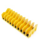 Organizador de pinzas soporte de plástico con base de goma Soporte para diez pinzas organizador para el taller cajones o caja de herramientas 8