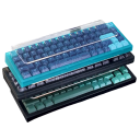 Organizador de teclado y ratón con soporte de tres niveles 178 x 267 x 155 mm con espacio de almacenamiento, acrílico, ligero 5