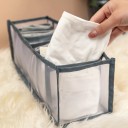 Organizador dobrável para roupa interior 3 pcs 4