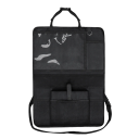 Organizador en la parte trasera del asiento delantero del coche con bolsillo transparente para tablet Organizador Oxford para juguetes y botellas 1