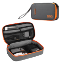 Organizator de călătorie pentru electronice și cabluri 12x4,5x23,5 cm Culori neutre Husă practică pentru încărcătoare, căști și accesorii 8