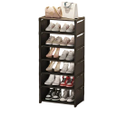 Organizator de pantofi multistrat reglabil Suport practic cu rafturi care economisesc spațiu Design modern Dimensiuni 107x42x26 cm 1