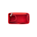 Organizator pentru geanta de dama cu buzunare si fermoar 10×18×10 cm insertie din fetru pentru organizarea clara a cosmeticelor si a lucrurilor 2
