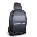 Organizator pentru spătarul mașinii cu buzunar transparent pentru tabletă Geantă de depozitare pentru scaun 59 x 42,5 cm Piele PU Negru Protecție 4