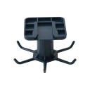 Organizator rotativ pentru ustensile de bucătărie 6 x 5.5 cm autocolant fără găurire cârlig suspendat suport 360° sub dulap 4