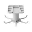 Organizator rotativ pentru ustensile de bucătărie 6 x 5.5 cm autocolant fără găurire cârlig suspendat suport 360° sub dulap 3