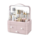 Organizér na kozmetiku prachotesný so šuplíkmi 26,5 × 18,2 × 34,7 cm úložný box na make-up a kozmetické produkty 6