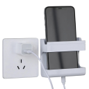 Organizzatore da parete multifunzionale Supporto per telecomandi e telefoni cellulari Organizzatore pratico per la casa 97 x 36 x 86 mm 2