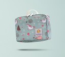 Organizzatore da viaggio per il cambio con tasca per salviette umidificate Borsetta impermeabile per pannolini con manico 23 x 10 x 18 cm 11