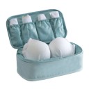 Organizzatore da viaggio per reggiseni e biancheria intima Borsa con zip e tasche nella parte superiore Organizzazione chiara della biancheria 3