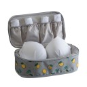 Organizzatore da viaggio per reggiseni e biancheria intima Borsa con zip e tasche nella parte superiore Organizzazione chiara della biancheria 5