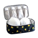 Organizzatore da viaggio per reggiseni e biancheria intima Borsa con zip e tasche nella parte superiore Organizzazione chiara della biancheria 6