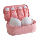 Organizzatore da viaggio per reggiseni e biancheria intima Borsa con zip e tasche nella parte superiore Organizzazione chiara della biancheria 10