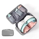 Organizzatore da viaggio per reggiseni e biancheria intima Borsa con zip e tasche nella parte superiore Organizzazione chiara della biancheria 18