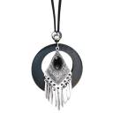 Oriental Set Necklace and Earrings Creative Jewellery for Women Summer Holiday Beach Festival Party Elegant Accessory 2