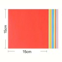 Origami Papers 100 Sheets Approx 15 × 15 cm Colour Mix Paper for Folding Scrapbooking DIY Crafting Office Use 2
