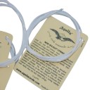 Originale weiße Nylon-Saiten für Ukulele Aquila 4 Stück Saiten-Set für Ukulele Glatter Klang Natürlicher Sound Geeignet für den Austausch 2