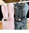 Originalt iPhone-cover med pelset kanin J1407 6