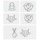 Orinal portátil plegable para niños 22 x 20 x 10 cm Asiento de inodoro plegable para bolsa Orinal de viaje con capacidad de 50 kg Para niños 4