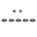 Ornamento autocolante para parede 10 unid 3