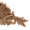 Ornamento de madeira esculpido C563 3